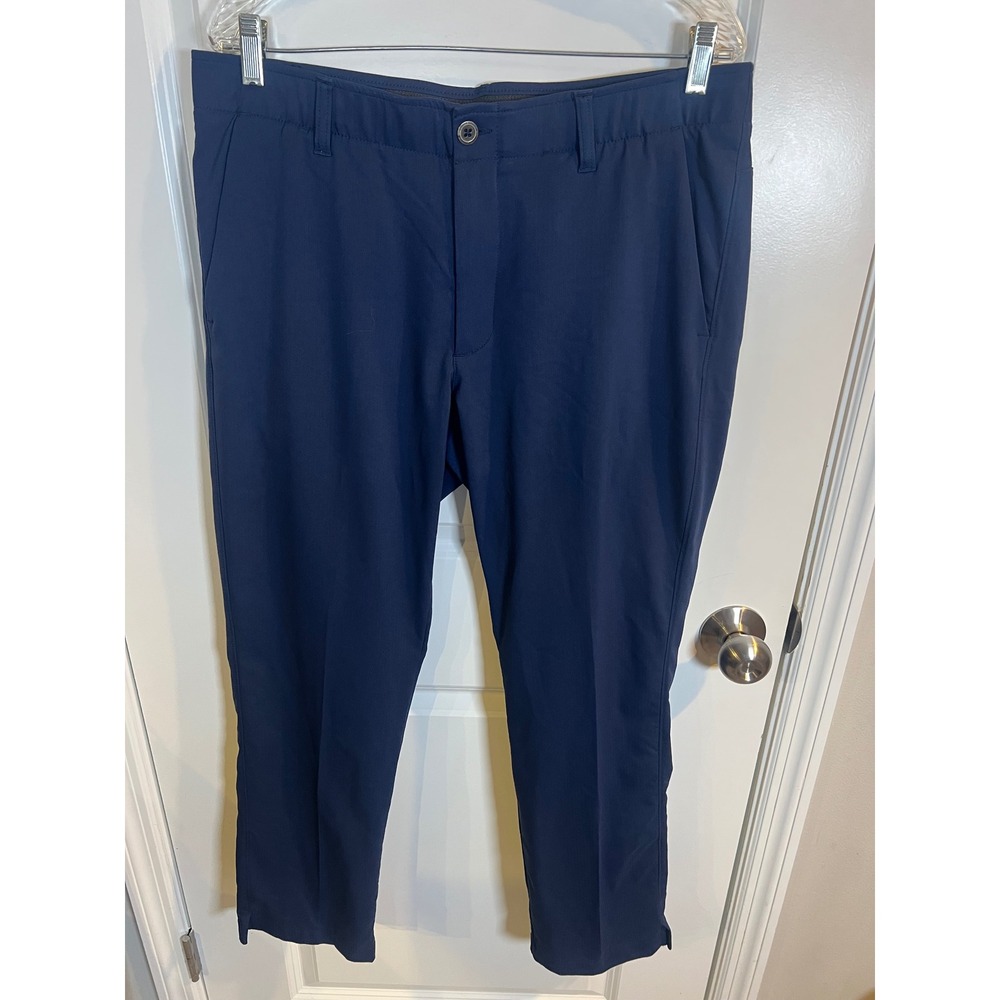 Under Armour Mens Golf Pants The Showdown Pant Navy Blue 36/30